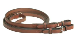 TORY LEATHER Reins|Company 3/4" x 60" Plain Reins with Buckle Bit Ends
