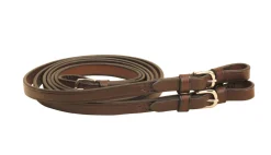 TORY LEATHER Reins|Company 3/4" x 60" Plain Reins with Buckle Bit Ends