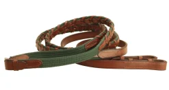 TORY LEATHER Reins|Company 5/8" x 54" Cross Country Reins with Hook Stud Ends