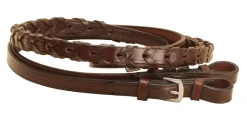 TORY LEATHER Reins|Company 5/8" x 60" Laced Reins with Buckle Bit Ends