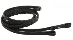 TORY LEATHER Reins|Company 5/8" x 72" Laced Reins with Hook Stud Ends