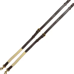 TORY LEATHER Lunging & Training Equipment|Company DS Premium Leather Side Reins with Elastic