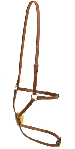 TORY LEATHER Bridle Parts & Accessories|Company Figure-8 Noseband with Stainless Steel Rings