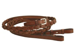 TORY LEATHER Reins|Company Leather Laced Reins