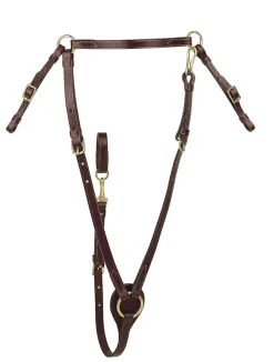 TORY LEATHER Martingales & Breastplates|Company Oversize Hunt Breastplate