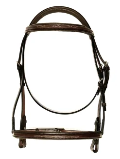 TORY LEATHER Bridle Parts & Accessories|Company Raised Padded Fancy-Stitched Bridle