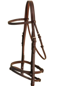 TORY LEATHER English Bridles|Company Raised Flash Bridle
