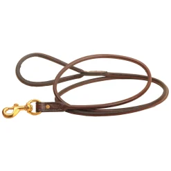 TORY LEATHER Collars & Leashes|Rolled Leather Dog Leash