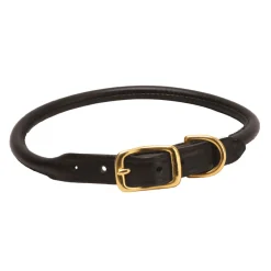 TORY LEATHER Collars & Leashes|Rolled Leather Dog Collar