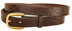 TORY LEATHER Belts|Stitched Pattern Belt