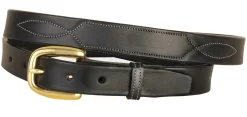 TORY LEATHER Belts|Stitched Pattern Belt