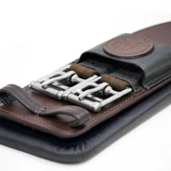 TOTAL SADDLE FIT Girths & Accessories|StretchTec Shoulder Relief Dressage Girth™ with Leather Liner