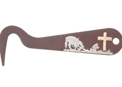 JT INTERNATIONAL DIS Bathing Tools|Brushes & Hoof Picks|Tough-1® Antique Brown Hoof Pick