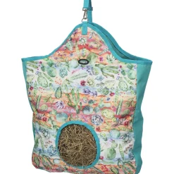 JT INTERNATIONAL DIS Hay Bags, Nets & Racks|Stable Hardware|Tough-1® Print Nylon Hay Tote