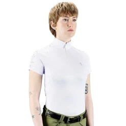 TREDSTEP-CLOTHING Show Shirts|Tredstep Ireland™ Ladies’ Snaffle Short Sleeve Competition Shirt