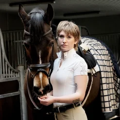 TREDSTEP-CLOTHING Show Shirts|Tredstep Ireland™ Ladies’ Snaffle Short Sleeve Competition Shirt