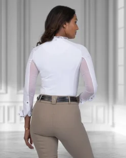 QUANZHOU YOUAI TEXTI Show Shirts|Tredstep™ Ladies’ Milan Long Sleeve Show Shirt