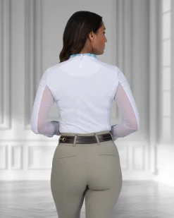 QUANZHOU YOUAI TEXTI Show Shirts|Tredstep™ Ladies’ Paris Long Sleeve Competition Shirt