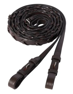 KINGS INTERNATIONAL Reins|TRU-Fit™ Build-A-Bridle™ Laced Reins