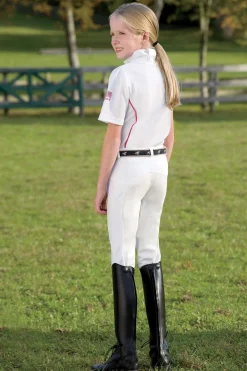 Kids JPC EQUESTRIAN Kids' Breeches & Jods|TuffRider® Children’s Cotton Full-Seat Breech