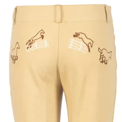Kids JPC EQUESTRIAN Kids' Breeches & Jods|TuffRider® Children’s Cotton Embroidered Pull-On Jods