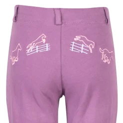 Kids JPC EQUESTRIAN Kids' Breeches & Jods|TuffRider® Children’s Cotton Embroidered Pull-On Jods