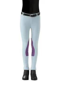 Kids JPC EQUESTRIAN Kids' Breeches & Jods|TuffRider® Children’s Cotton Embroidered Pull-On Jods