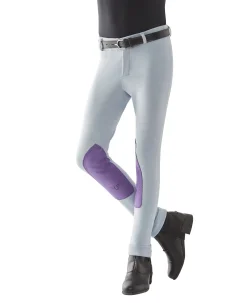 Kids JPC EQUESTRIAN Kids' Breeches & Jods|TuffRider® Children’s Cotton Embroidered Pull-On Jods