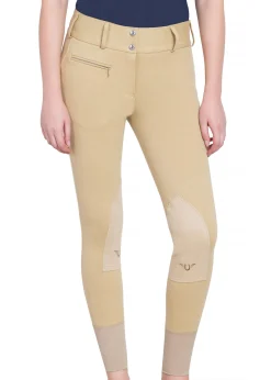 JPC EQUESTRIAN Knee Patch Breeches|TuffRider® Cotton Low-Rise Riding Breeches