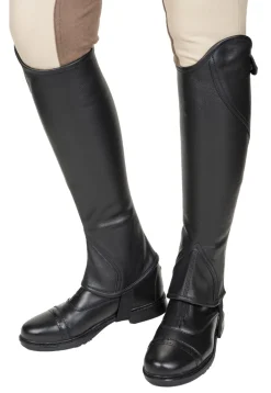 JPC EQUESTRIAN Half Chaps|TuffRider® Ladies’ Belmont Plus Leather Half Chaps