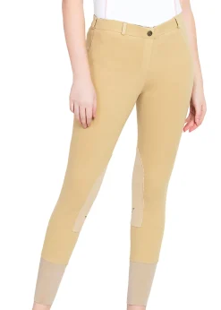 JPC EQUESTRIAN Knee Patch Breeches|TuffRider® Ladies' Pull-On Knee-Patch Breech