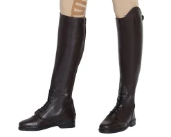 Women JPC EQUESTRIAN Women's Tall Boots|TuffRider® Ladies' Starter Back-Zip Field Boots in Synthetic Leather