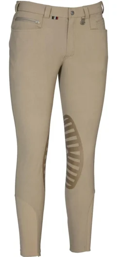 JPC EQUESTRIAN Men's Breeches|TuffRider® Men’s Sawyer Silicone Knee-Patch Breech