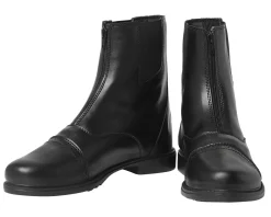 JPC EQUESTRIAN Men's Paddock Boots|TuffRider® Men’s Starter Front-Zip Paddock Boots