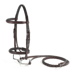 WORLD EQUSTRN BRNDS English Bridles|Vespucci Fancy Raised Hunter Bridle