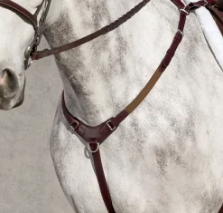 WORLD EQUSTRN BRNDS Martingales & Breastplates|Vespucci Jumper Breastplate with Running Attachment