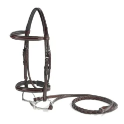 WORLD EQUSTRN BRNDS English Bridles|Vespucci Plain Raised Hunter Bridle
