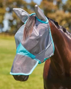 WEATHERBEETA Fly Control|Fly Masks|® ComFiTec™ Deluxe Fine Mesh Mask With Ears & Nose