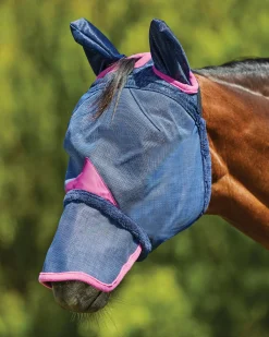 WEATHERBEETA Fly Control|Fly Masks|® ComFiTec™ Deluxe Durable Mesh Fly Mask with Ears & Nose
