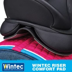 SADDLERY BRANDS INTL Half Pads|Dressage Pads|Wintec Riser Comfort Dressage & All Purpose Pad