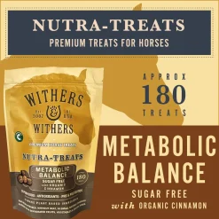 WITHERS & WITHERS Horse Treats|Horse Treats|Sugar-Free Cinnamon Nutra-Treats for Horses