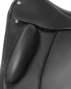 CUSTOM SADDLERY English Saddles|Wolfgang Signature Solo Dressage Saddle in Smooth Leather by